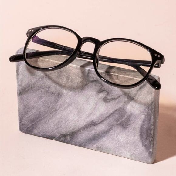 Ezra Black Computer Blue Light Glasses - Picture 4 of 14